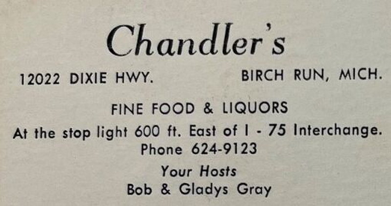 Oscar & Joeys Roadhouse (Chandlers) - Vintage Postcard (newer photo)